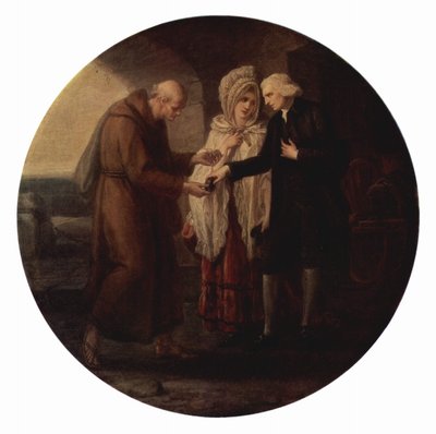Monaco di Calais da Angelica Kauffmann
